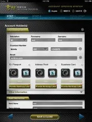 Account Opening for iPad