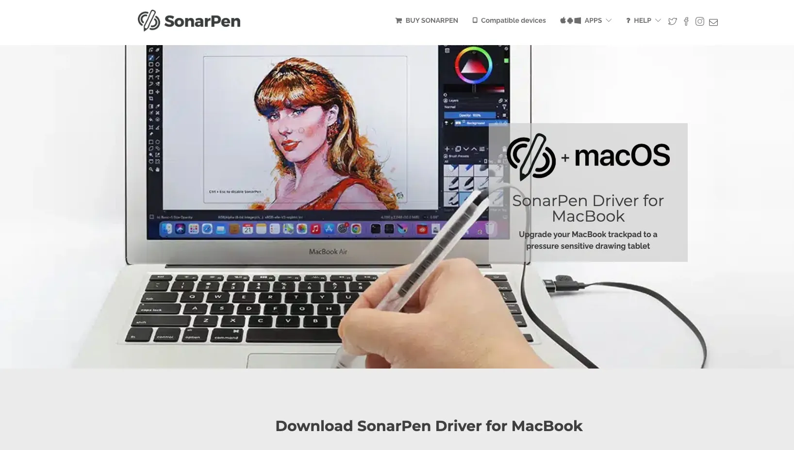 SonarPen Driver for MacOSX